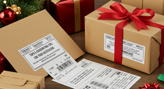 Top 5 Labeling Tips for Your Christmas Packages