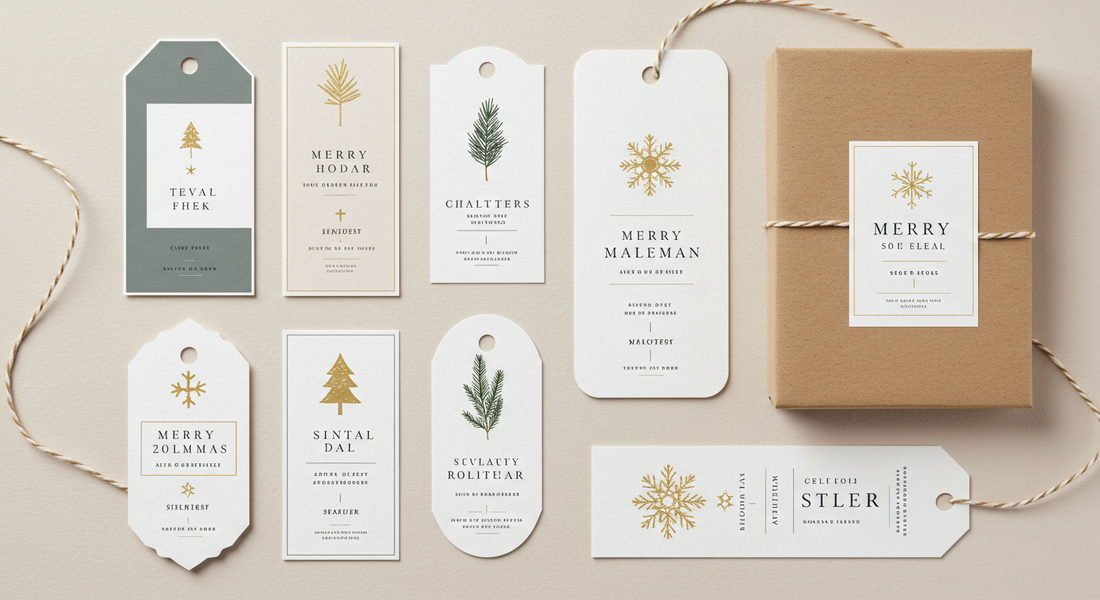 Creative Label Ideas for Holiday Gifts and Decorations