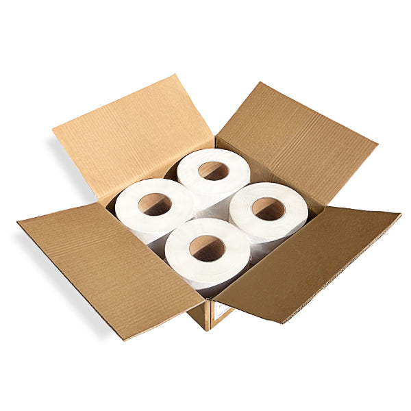 4" x 6" Direct Thermal Labels - 1,000 Labels/Roll - 4 Rolls/Case